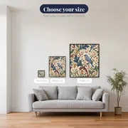 Bluebird Among Blossoms Floral Pattern – available sizes