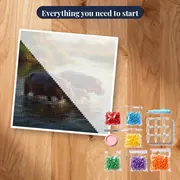 Hippo Family River Splash – kit ready to start