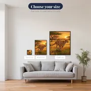 Cheetah Sprint Across the Savannah – available sizes