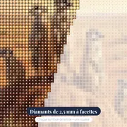 Suricates en sentinelle dans le désert – gros plan des diamants