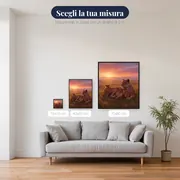 Leonessa e cuccioli tra l'erba alta – misure disponibili