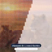 Lionne et lionceaux dans les herbes hautes – gros plan des diamants