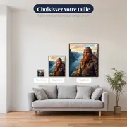 Guerrier viking au fjord – tailles disponibles
