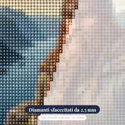 Guerriero Vichingo con Barba Intrecciata – primo piano dei diamanti