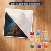 Guerrier viking au fjord – kit prêt à commencer