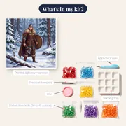 Shield Maiden Snowy Forest – kit contents