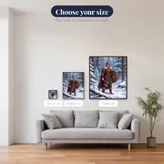 Shield Maiden Snowy Forest – available sizes