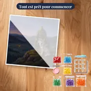 Chef viking et loup au sommet – kit prêt à commencer