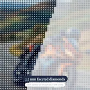 Sport Motorcycle Mountain Lean – diamond close-up