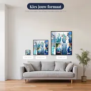 Diamantschilderij pauwen : Het Hemelse Duo – beschikbare formaten