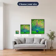 Peacock Series S – available sizes