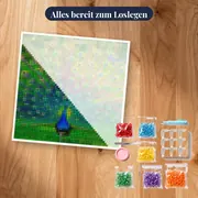 Pfauenserie S – Set bereit zum Loslegen