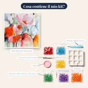 Fiori di papavero A – contenuto del kit