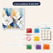 Fiori di papavero D – contenuto del kit