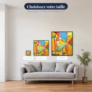 Femme Égyptienne Style Picasso – tailles disponibles