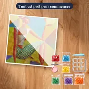 Femme Égyptienne Style Picasso – kit prêt à commencer