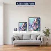 Pokémon Diamond Painting Mew's Aquatic Dream – available sizes
