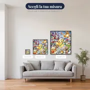 Diamond Painting Pokémon Il Laboratorio Festivo di Pikachu – misure disponibili