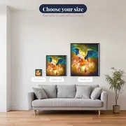 Pokémon Diamond Painting Charizard – available sizes