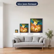 Diamond Painting Pokémon Charizard – beschikbare formaten