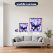 Farfalla: l'incanto dei petali – misure disponibili