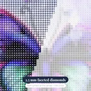 Butterfly: The Enchantment of Petals – diamond close-up