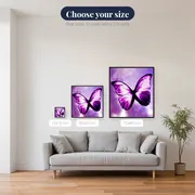 Butterfly: The Violet Dream – available sizes