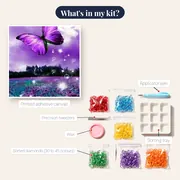 Butterfly: The Mauve Dream – kit contents