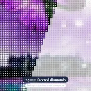Butterfly: The Mauve Dream – diamond close-up