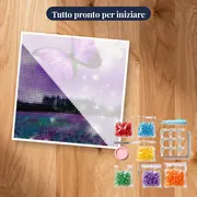 Farfalla: Il sogno malva – kit pronto per iniziare
