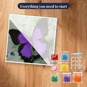 Butterfly: Purple Elegance – kit ready to start