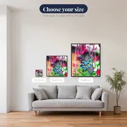 Butterfly: The Glow of the Wise – available sizes