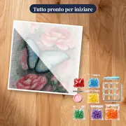 Farfalla: Acquerelli romantici – kit pronto per iniziare