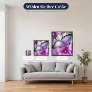 Schmetterling: Amethyst-Glanz – verfügbare Größen