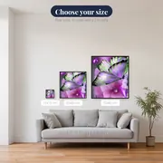 Butterfly: Amethyst Radiance – available sizes