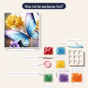 Schmetterling: Leuchtender Glanz – Inhalt des Sets