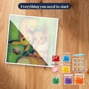 Pokémon Diamond Painting Pikachu and Eevee – kit ready to start