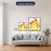 Pokémon Diamond Painting The Trainer's Smile – available sizes