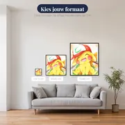 Diamond Painting Pokémon De Glimlach van de Trainer – beschikbare formaten