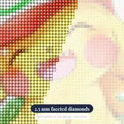 Pokémon Diamond Painting The Trainer's Smile – diamond close-up