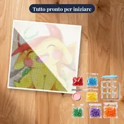 Diamond Painting Pokémon Il Sorriso dell'Allenatore – kit pronto per iniziare