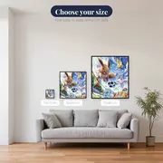Pokémon Diamond Painting Eeveelutions Game Day – available sizes