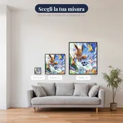 Diamond Painting Pokémon Giornata di Gioco delle Eeveelution – misure disponibili