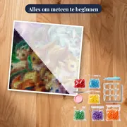 Diamond Painting Pokémon De Eevee Dynastie – pakket klaar om te beginnen