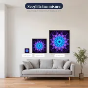 Mandala di fiori celestiali – misure disponibili