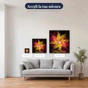 Fiore solare incandescente – misure disponibili
