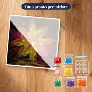 Fiore solare incandescente – kit pronto per iniziare