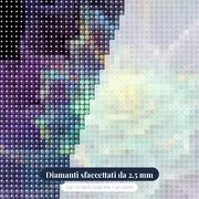 Cosmic Abstract – primo piano dei diamanti