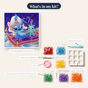 Stitch: The Flying Carpet – kit contents