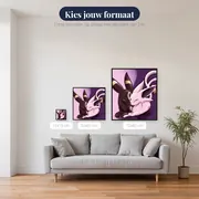 Diamond Painting Pokémon Het Yin Yang Duo – beschikbare formaten